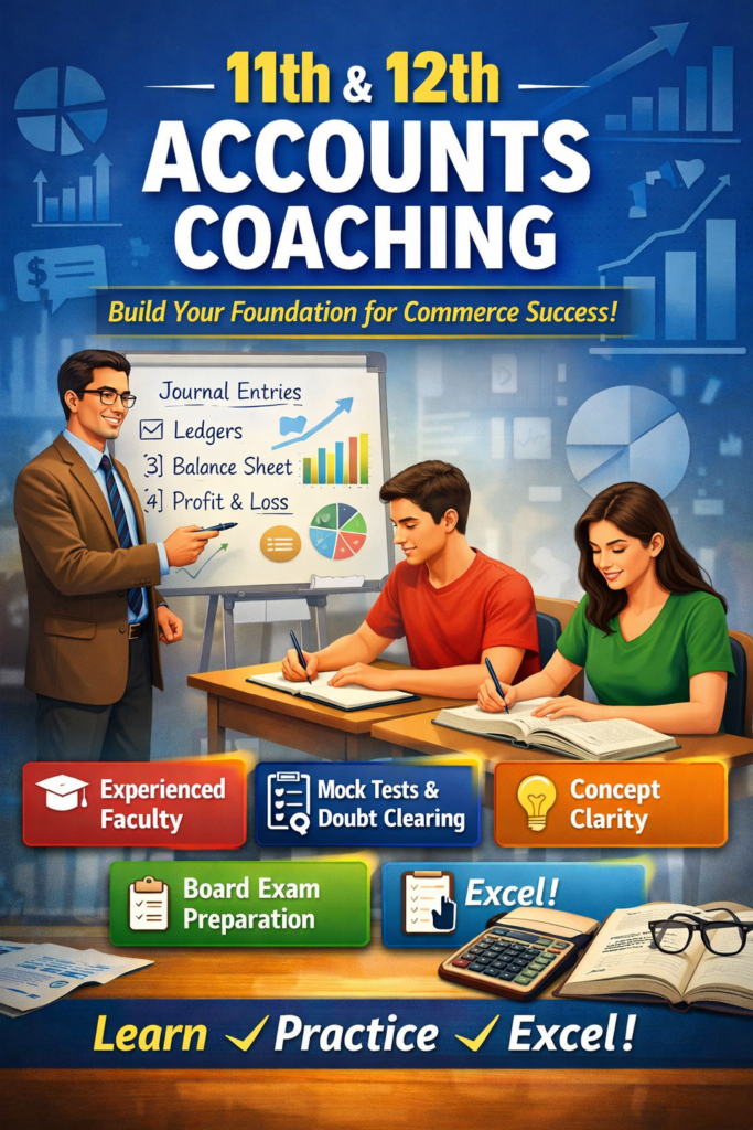 11th, 12th Accounts Coaching